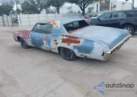 1968 Chevrolet Classic из США, поврежденный, VIN 164478D123045